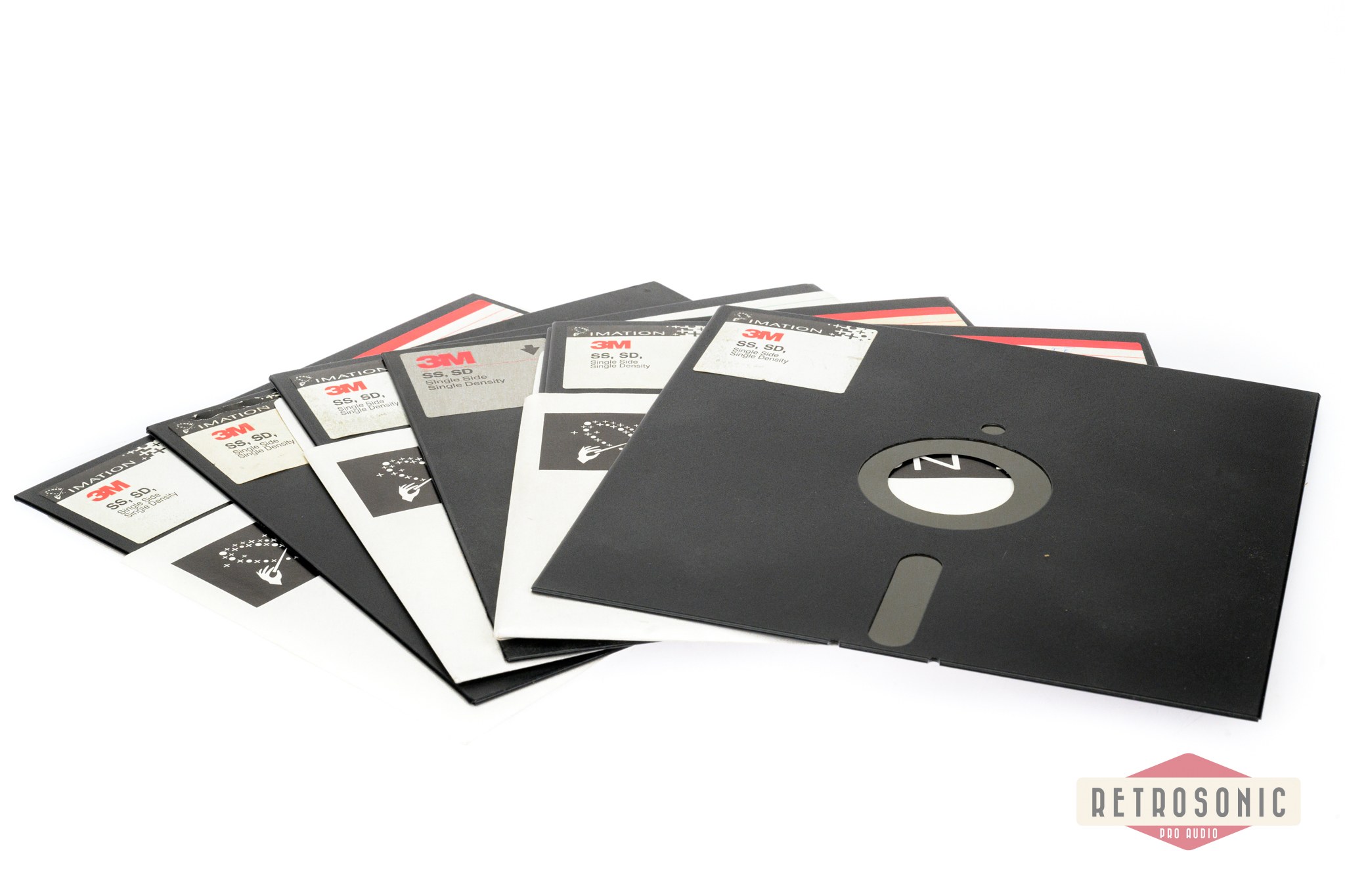 3M Imation 8" 8-inch Floppy Diskettes used VINTAGE 22 pcs DS/DD